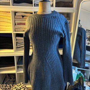 VIRAL H&M GRAY KNIT DRESS